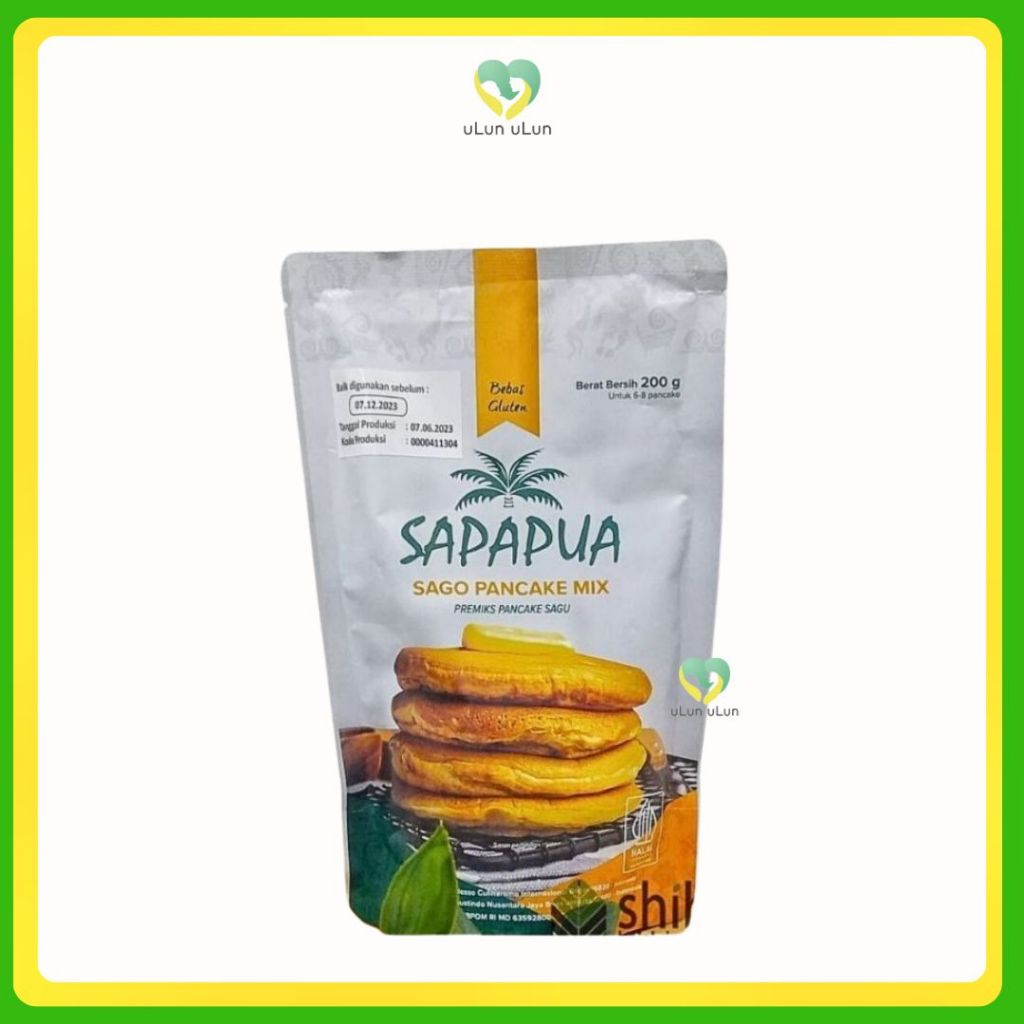 

Ulun Ulun SAPAPUA Sago Pancake Mix -