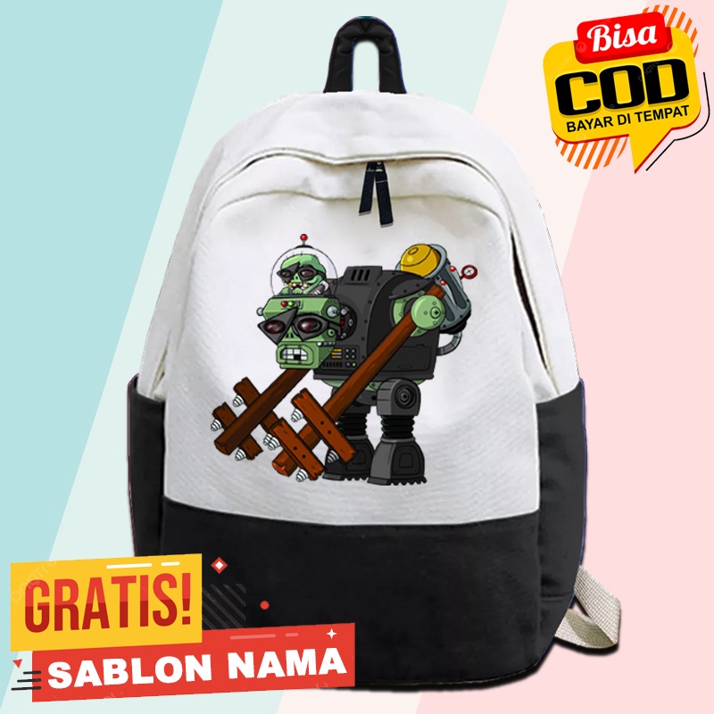 Tas Ransel Anak Sekolah Zombie Boss / Tas Gendong Anak Sekolah Zombie Boss