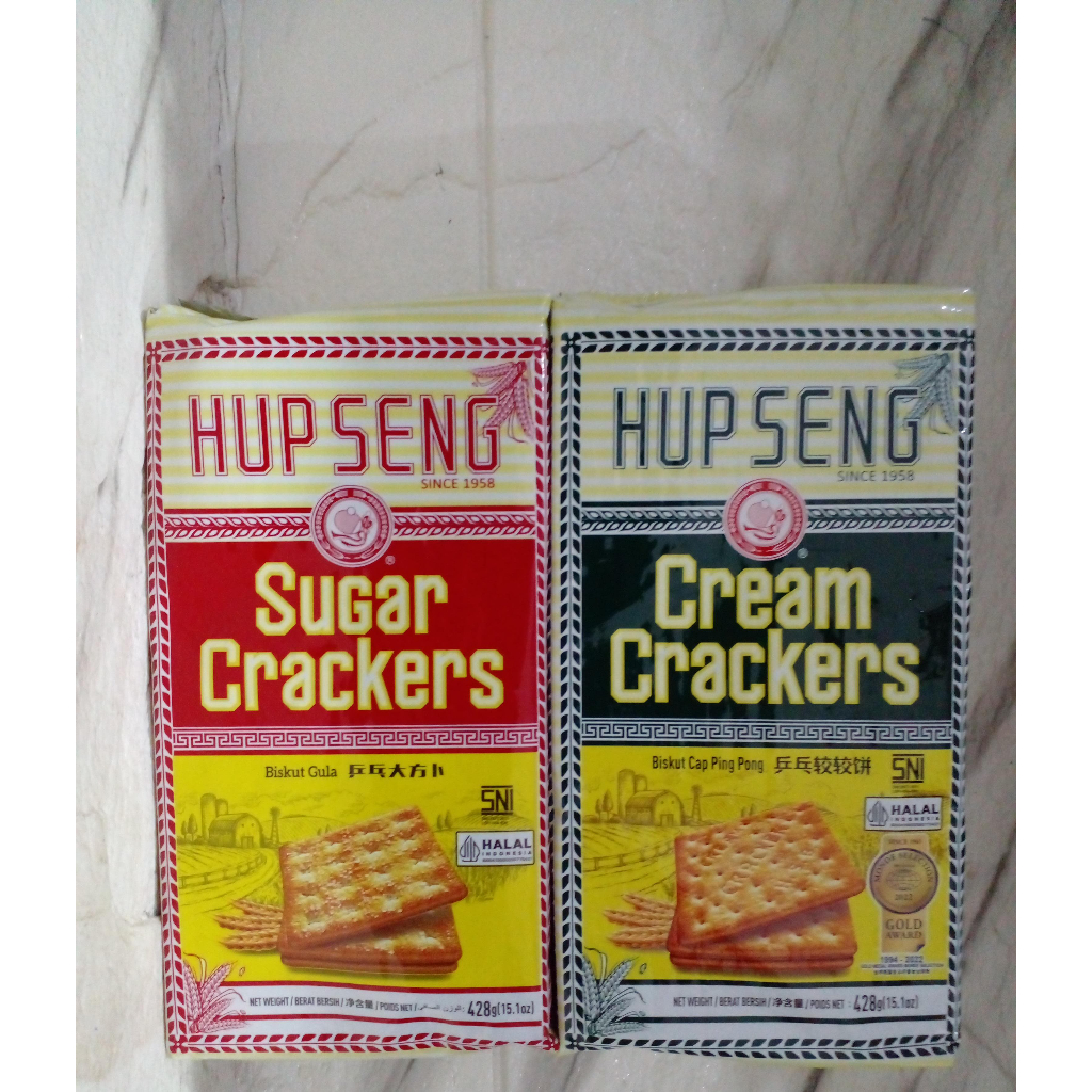 

HUP SENG CRACKERS BISKUIT CAP PING PONG