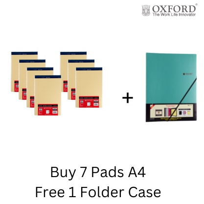 

Bundle Oxford Legal Pad A4 Kuning 40 Lembar - Notepad Premium/Kertas Catatan/Buku Catatan