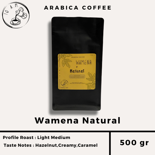 

10AM ROASTERY - Kopi Arabika Wamena Natural (500 gr)