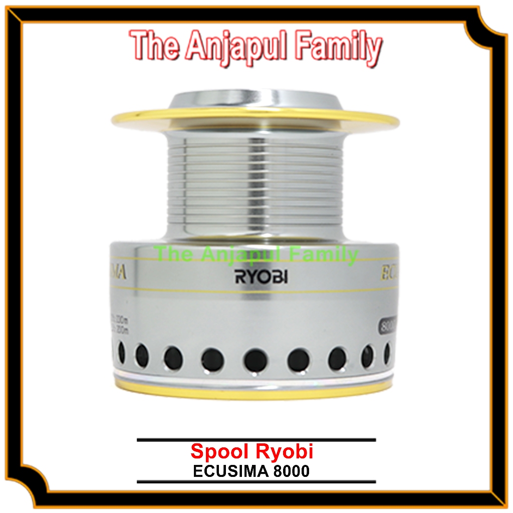 SPOO ECUSIMA REEL RYOBI ECUSIMA 8000VI