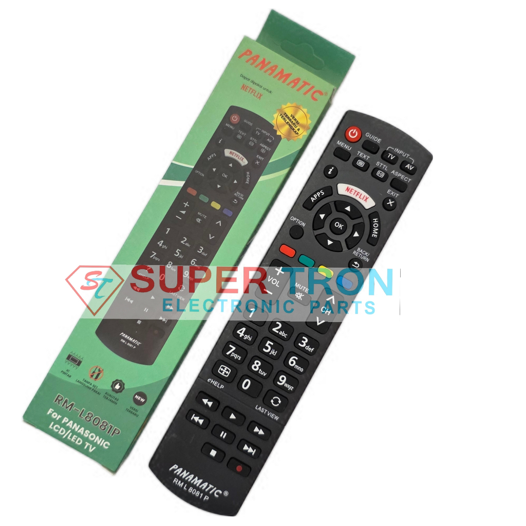 Remote Smart TV LCD LED Panasonic
