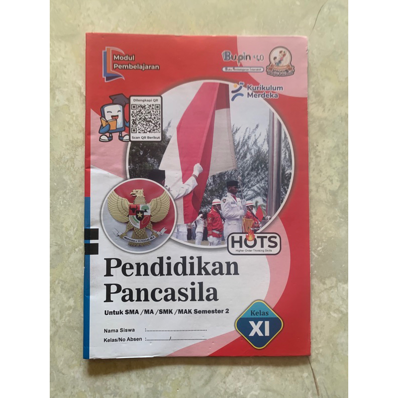 Buku LKS Pendidikan Pancasila PKN SMA / MA Kelas 10, 11, 12 (Minimal Pembelian 5 pcs)