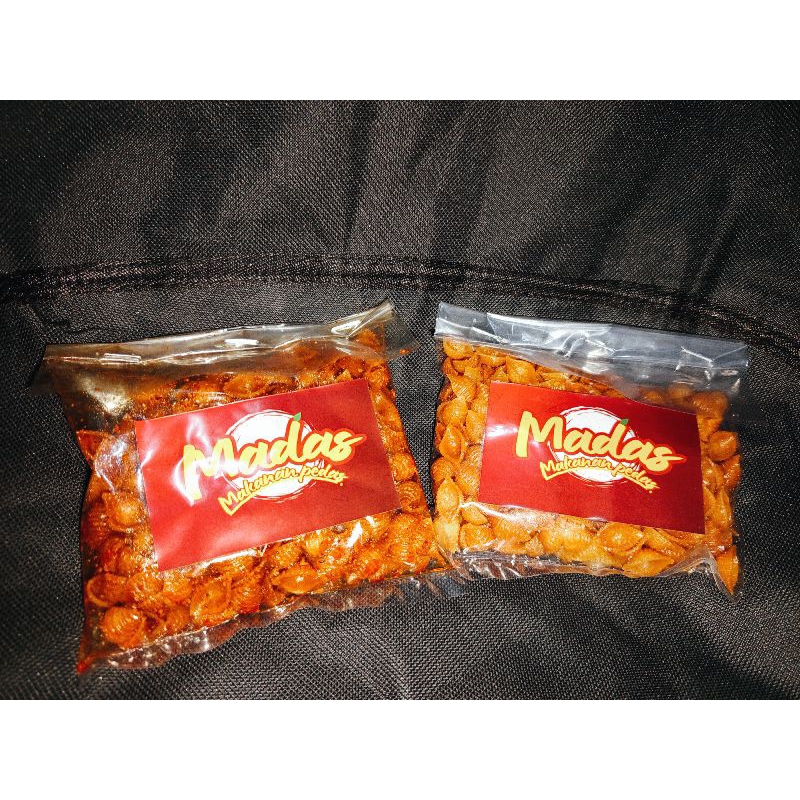 

makaroni keong pedas gurih enak ukuran 100g