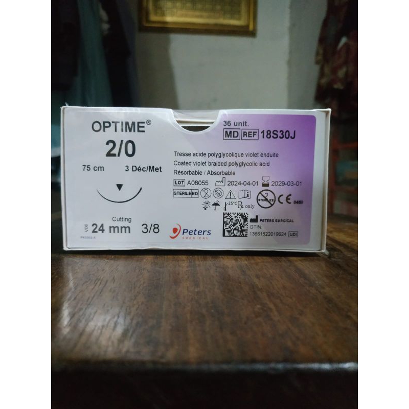 Benang PGA 2 0 Cutting Jarum 24mm