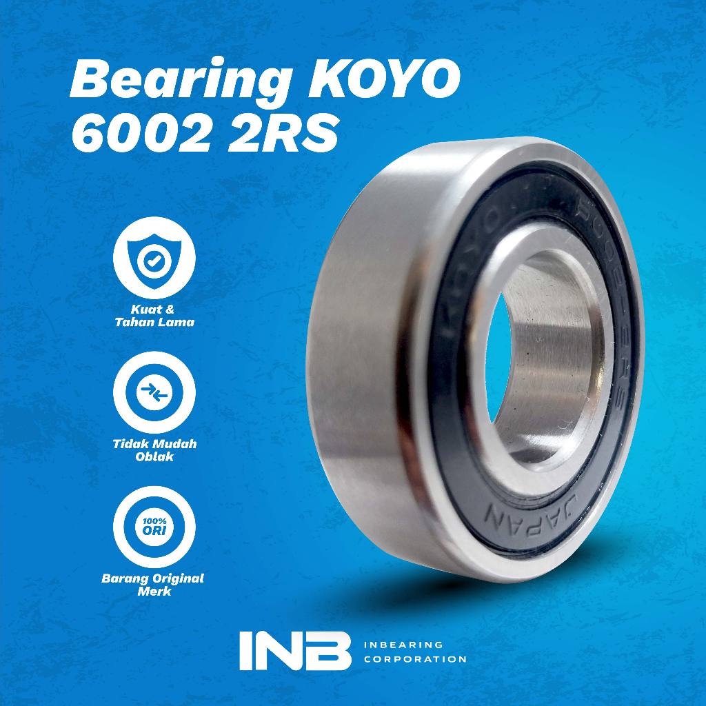Laker Bearing 6002 2rs KOYO Bearing Crankshaft Jupiter Z Mio Cover Cvt Beat Karbu INB Original KOYO