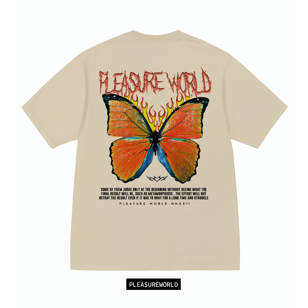 Tshirt Pleasure World - Metamorph Butterfly