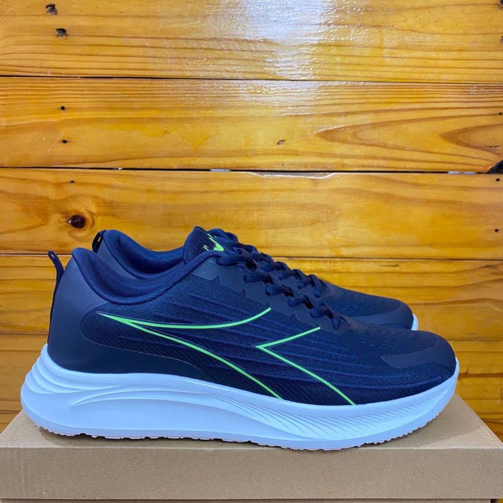ONLY SIZE 43 SEPATU DIADORA PRIA DIADORA DIADORA KEANE, 43 NAVY WHITE MAN COD ORIGINAL SNEAKER SPORT