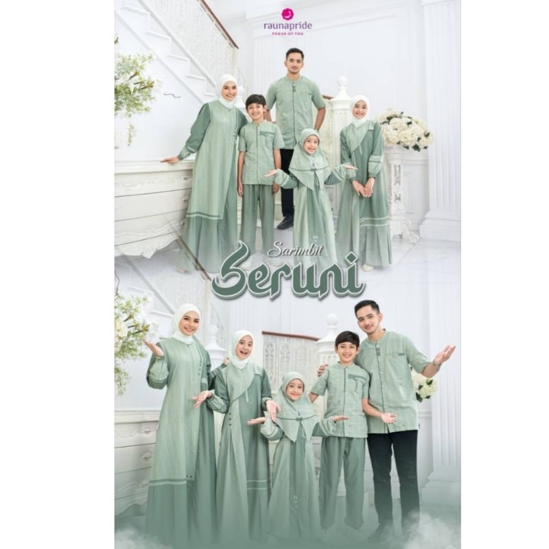 Sarimbit Seruni Green by Rauna/Sarimbit Raya Series 2025/Sarimbit Rauna