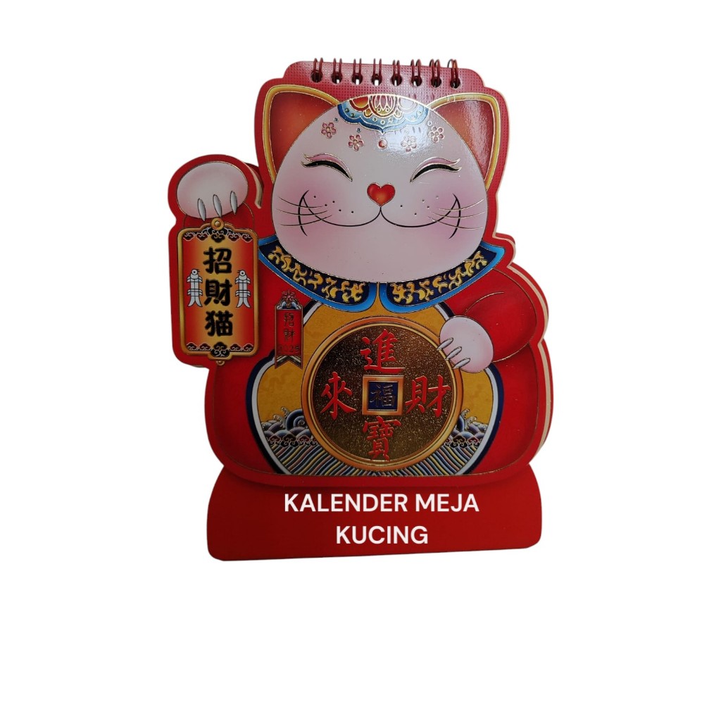 

Kalender meja mandarin hongkong lucu /unik