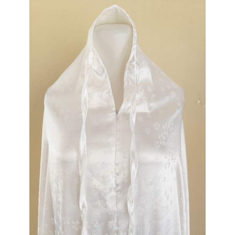 MUKENA JAGUARD SILK PREMIUM || MUKENA JUMBO EMBOSS SILK || MUKENA 2 IN 1 JAGUARD SILK PREMIUM