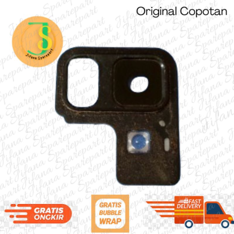 Kaca Kamera Samsung A8 2018 Original Copotan