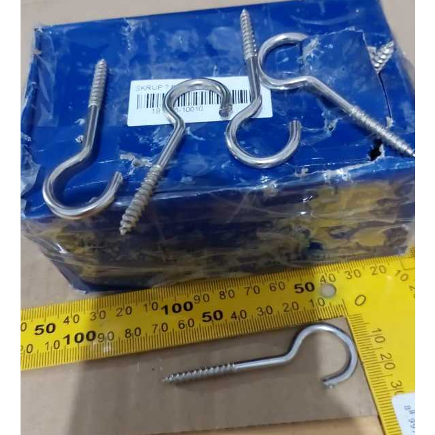 SKRUP ? PER KOTAK NO 10 / SEKRUP SKRUP TANDA TANYA/SEKRUP/SEKRUP GANTUNGAN BAJU/SKRUP SEKRUP SANGKAR