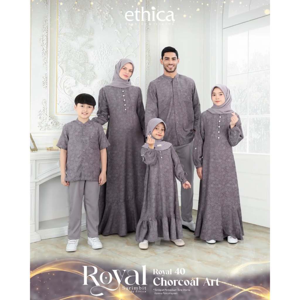 SARIMBIT TERBARU ETHICA ROYAL 40 CHORCOAL ART