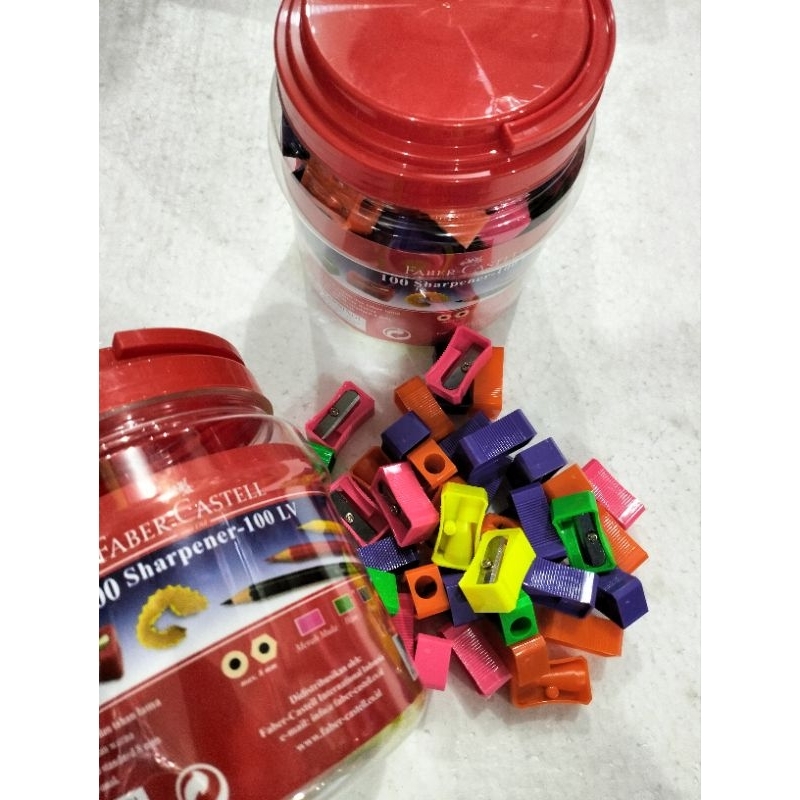 

Faber-Castell Sharpener-100 VL RAUTAN 100 VL MERK FABER CASTEL RAUTAN MINI RAUTAN WARNA WARNI RAUTAN SIMPLE
