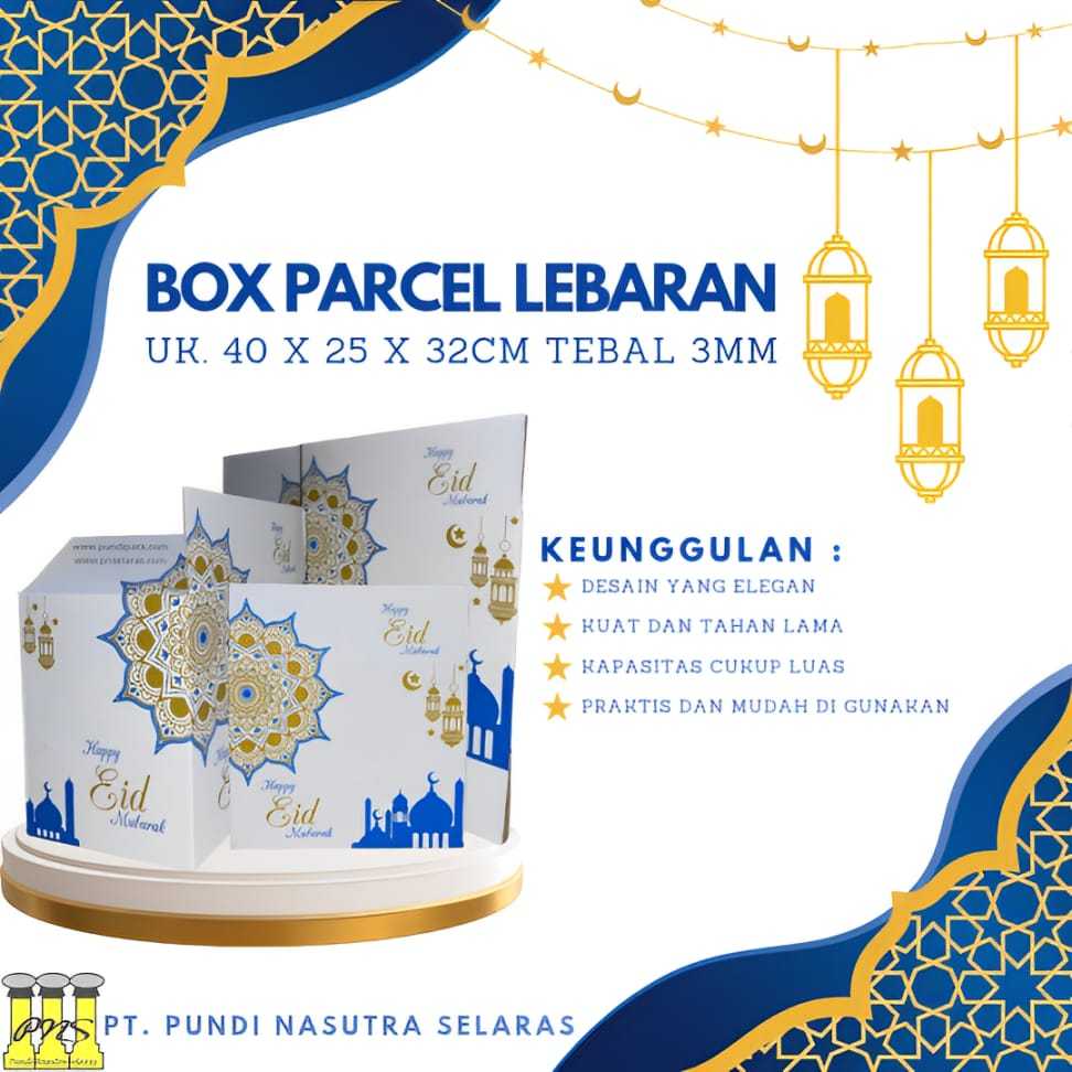 

KARDUS PARSEL LEBARAN BESAR UKURAN 40 X 25 X 32 CM / 10 PCS