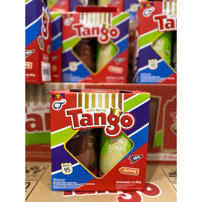 

Wafer Tango Gift Box (isi 2) 2x50gr