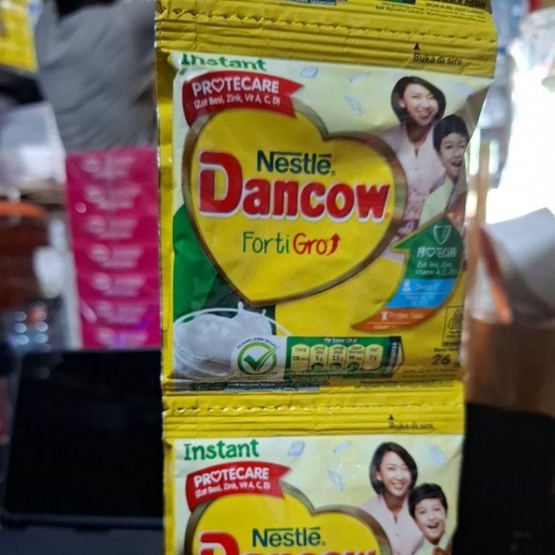 

DANCOW fortigro susu bubuk putih 1 renteng [ isi 10 pcs]