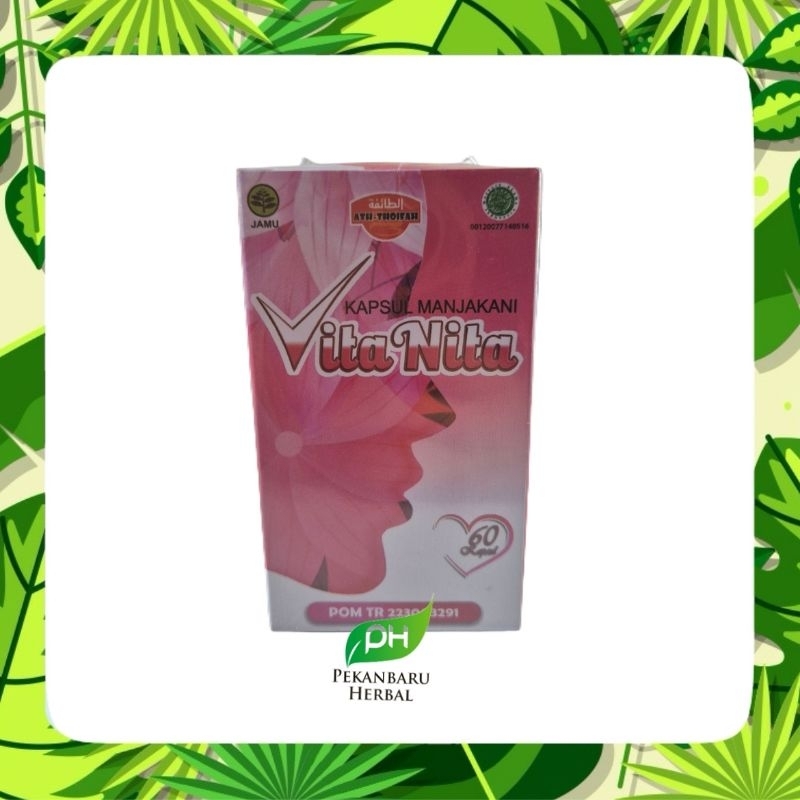 VITA NITA 60 KAPSUL BPOM ORI HERBAL