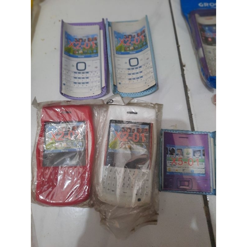 hardcase nokia x2-01x5-01  silikon x2-01 doblecase nokia 202