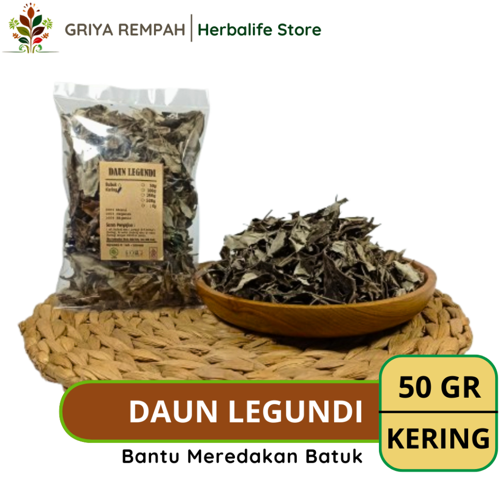 

DAUN LEGUNDI KERING 50 GRAM langgundi Rempah Herbal Simplisia Alami untuk Kesehatan & Ramuan Jamu Tradisional Gendasari Vitex trifolia