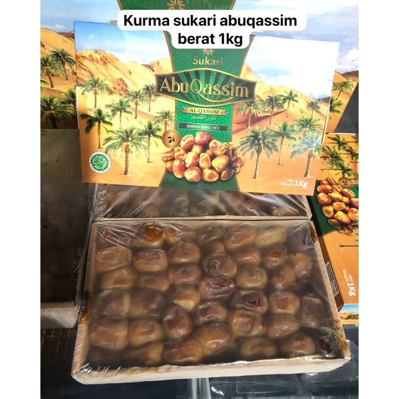 

Kurma sukari abu qossim berat 1kg / pcs