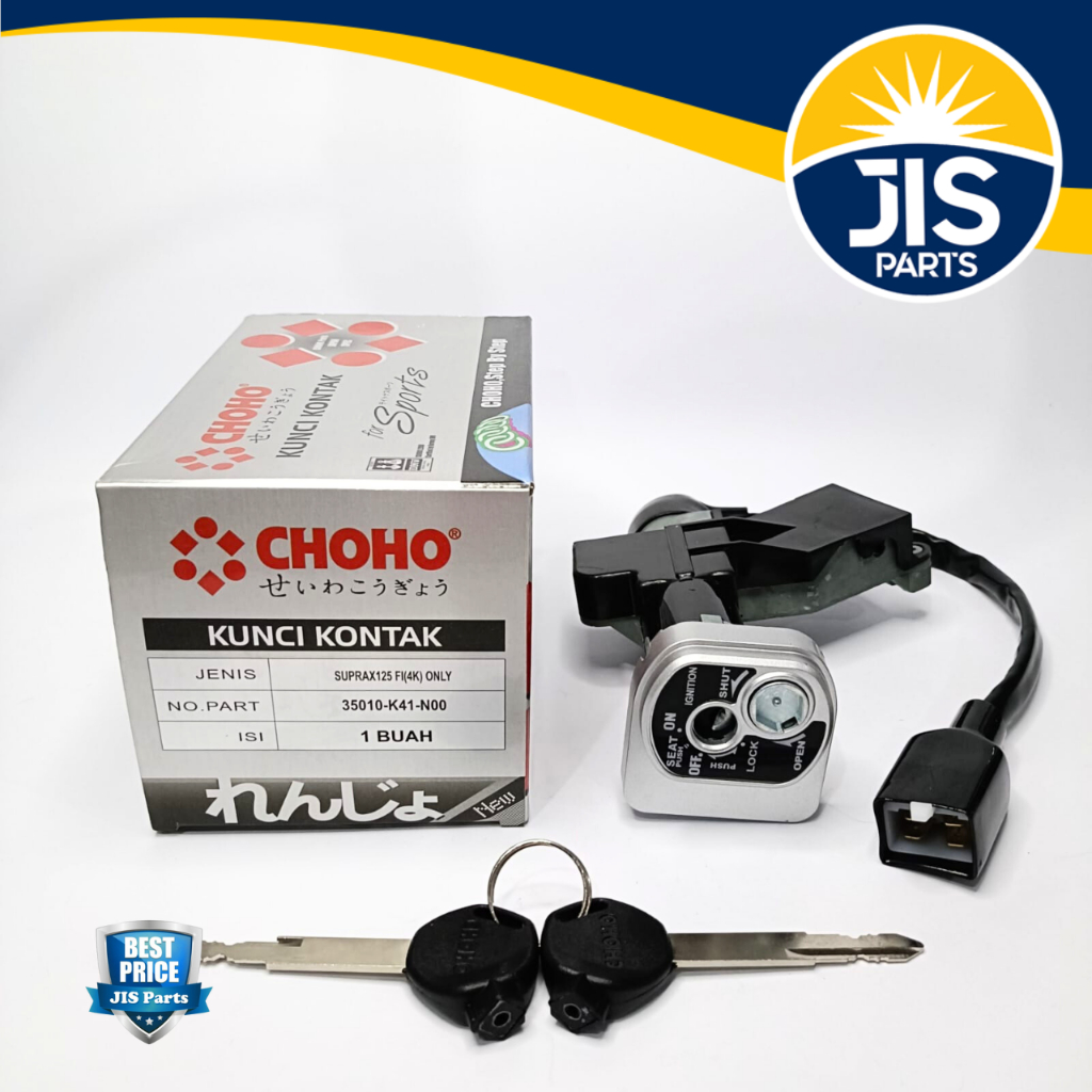 KUNCI KONTAK SUPRA X 125 FI 4 KABEL K41 CHOHO