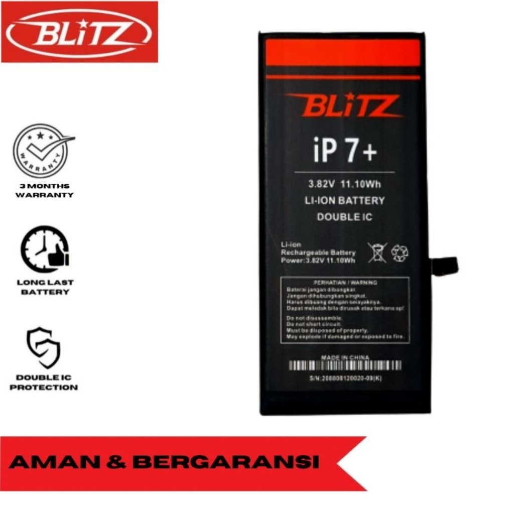 BATERAI IP 7 PLUS / IP 7+ 100% ORIGINAL