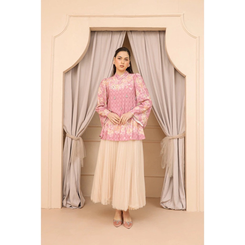 Wearing Klamby Amora Blouse