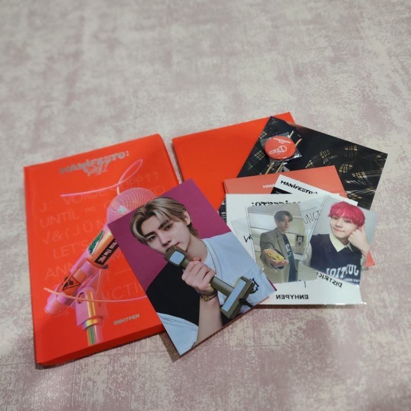 ENHYPEN Manifesto Day 1 Album Unsealed