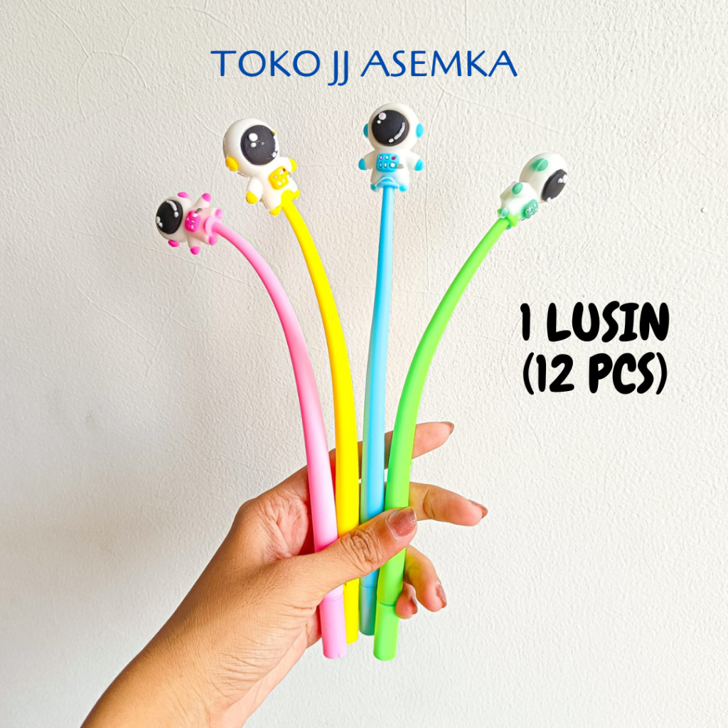 

1 LUSIN (12 PCS) PULPEN GOYANG ASTRONOT PGK-1239 PEN PENA BOLPEN ATK ANAK LUCU MURAH GROSIR COD