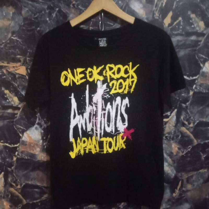 kaos band one ok rock tour 2017