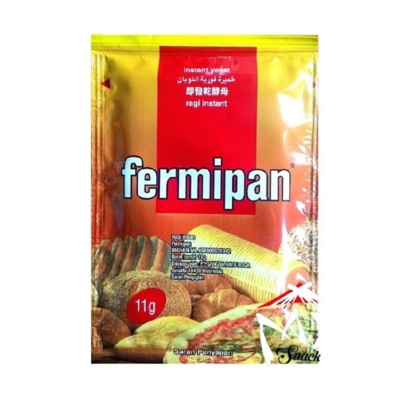 

FERMIPAN Ragi Instan 11gr - FERMIPAN 11gr