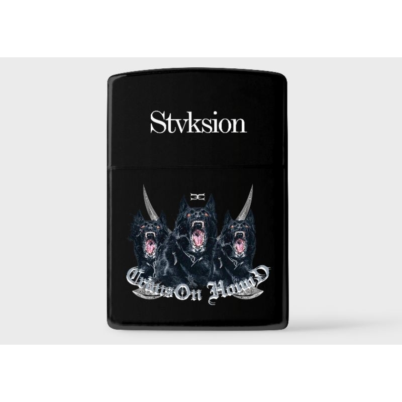 POCKET LIGHTER HOUND STVKSION / KOREK API ZIPPO / KOREK ZIPPO POLOS CUSTOM / KOREK API TITANIUM STAI