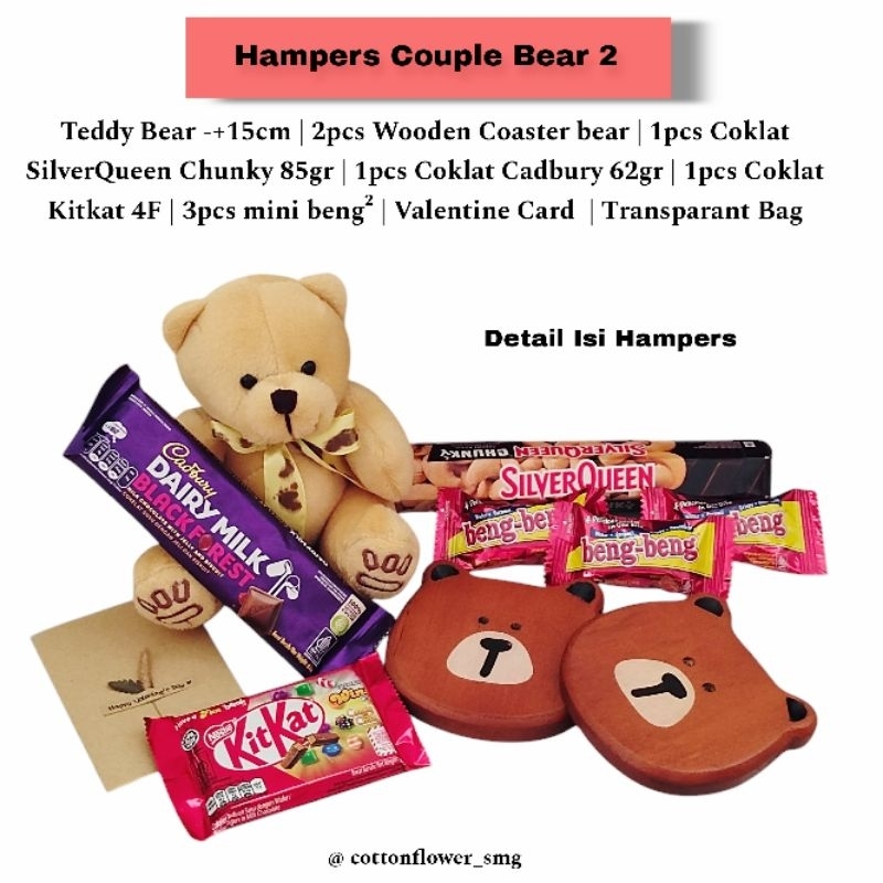 

Coklat Valentine | Bunga Valentine| Kado Valentine l Hampers Valentine