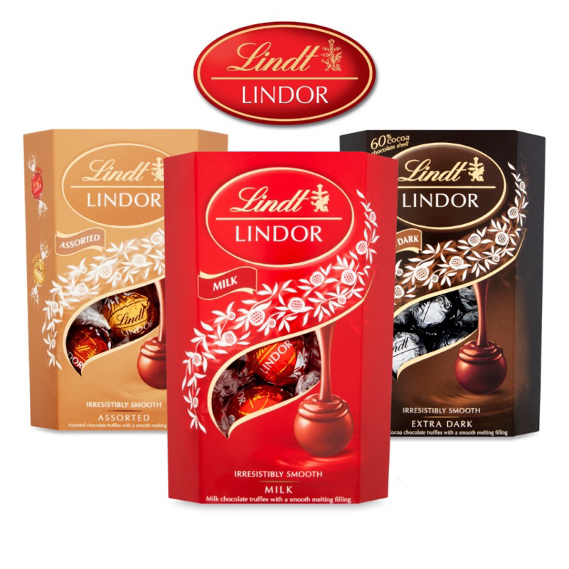 

Ready stock Instant TerMurah Lindt Chocolate Lindor Milk Chocolate Truffles Box Coklat Susu Ready Varian Extra dark 200 gr Assorted