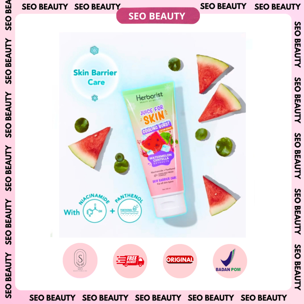 SEO BEAUTY HERBORIST JUICE COOLING BODY SERUM 180ML | HERBORIST BODY SERUM 180ML