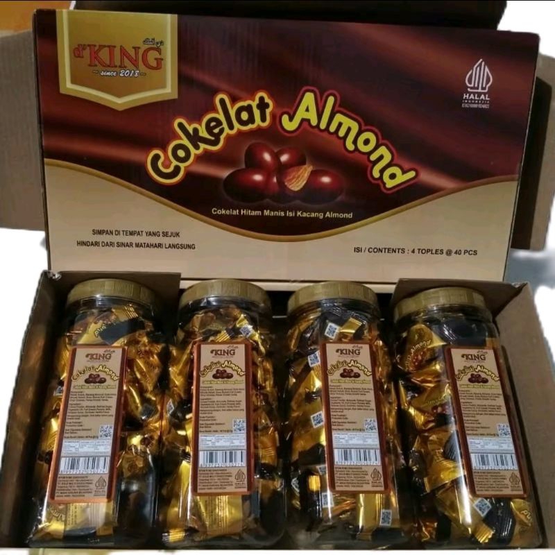 

Cokelat almond d'king