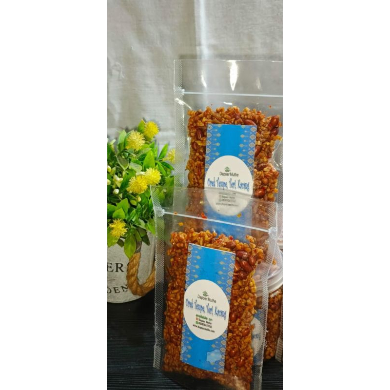 

teri kacang tempe kemasan pouch