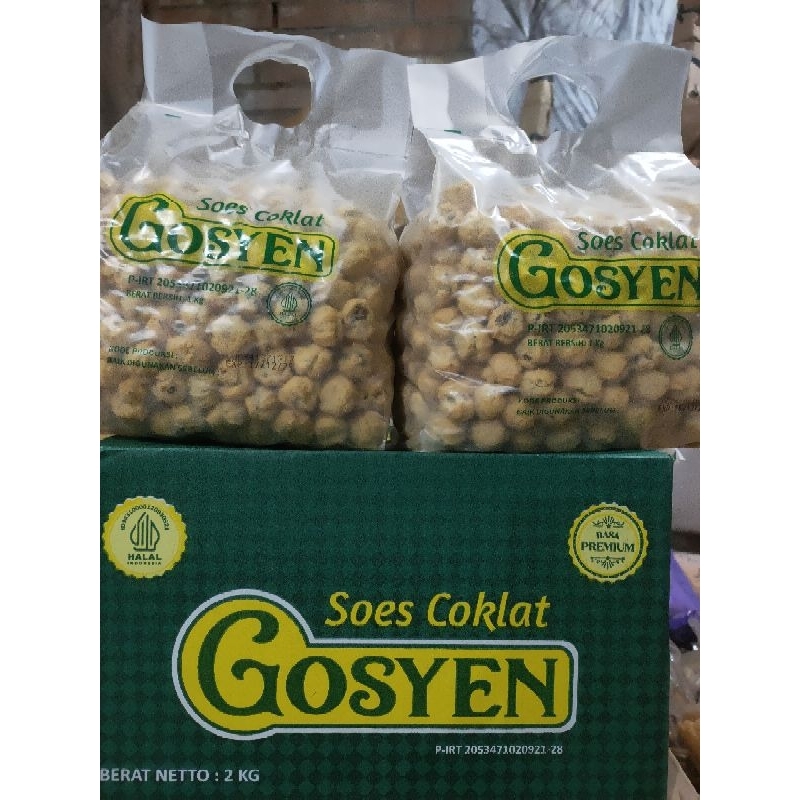 

soes coklat mlumer gosyen 500 gram PROMOOO