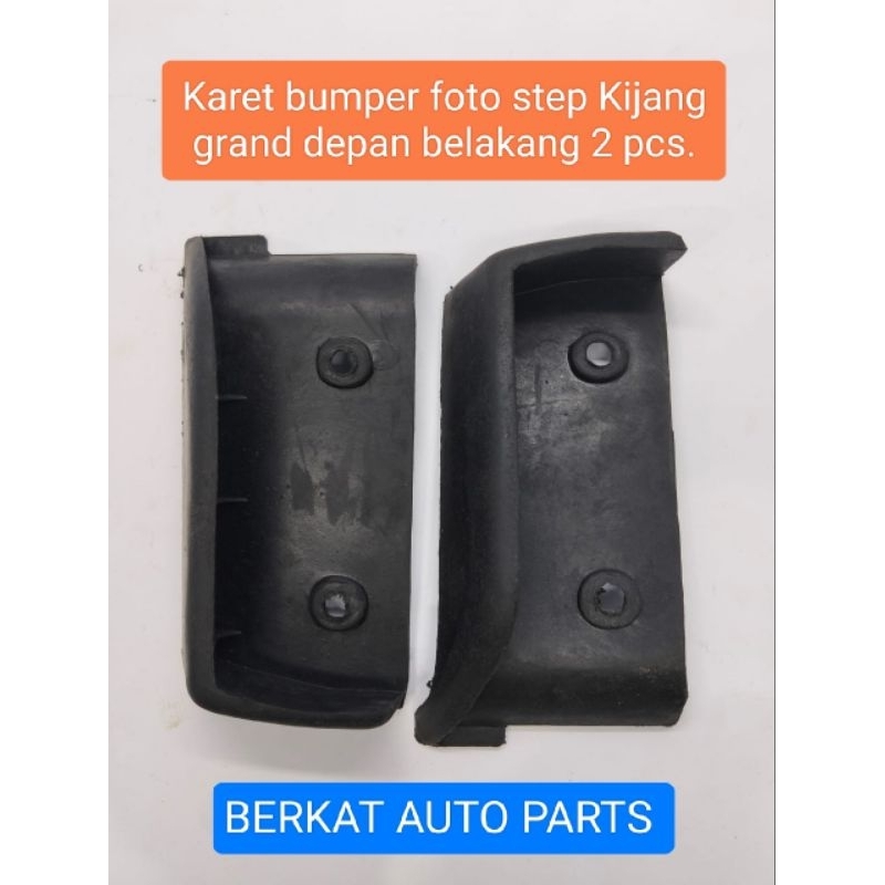 Karet bumper foto step Kijang grand depan belakang 2 pcs.