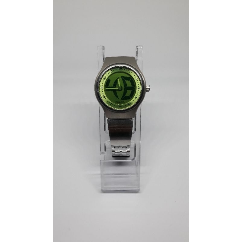 foss*l big tic jr7859 green vintage