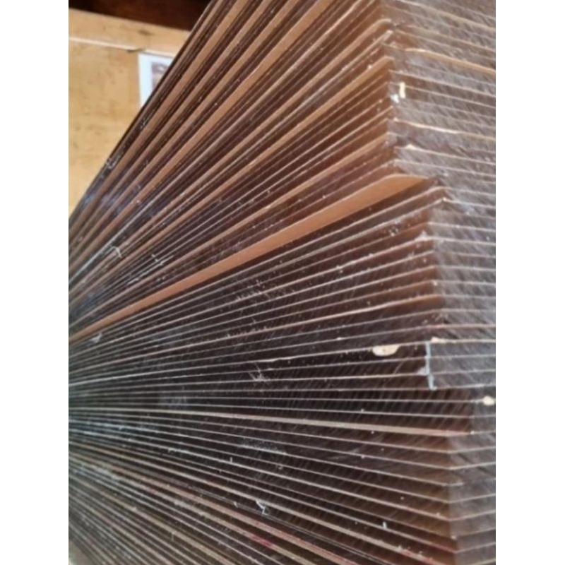 

acrylik sheet bening 2mm x 100cm x 200cm (acrylik bening lembaran )