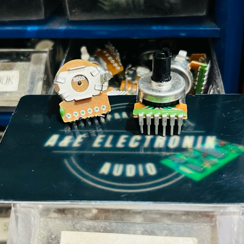 Potensio Polytron 6 kaki B503/ 50k As pendek original