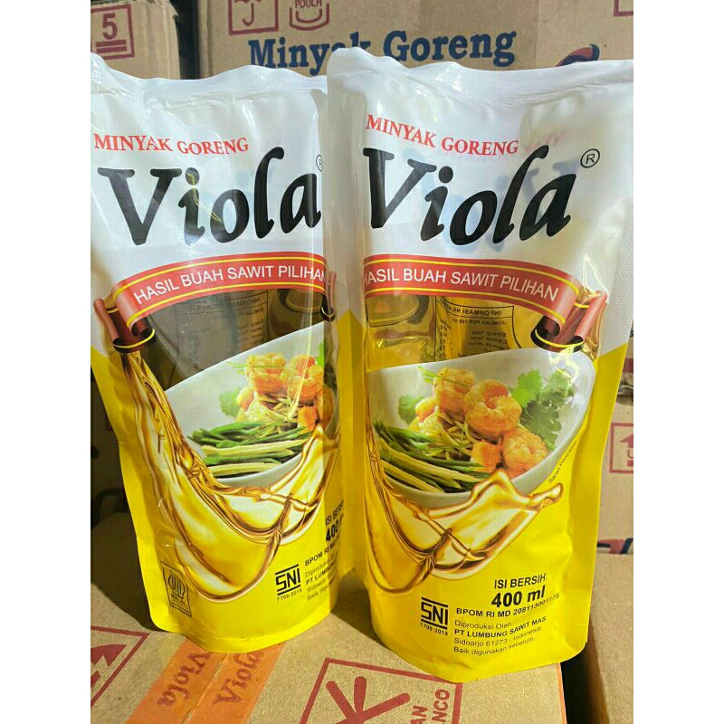 

Minyak goreng viola pouch 900 ml 1 karton