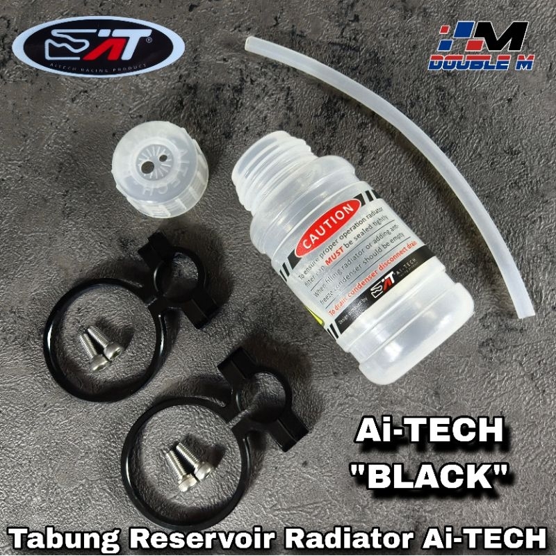 RB Botol Cadangan Air Radiator Tabung Reservoir Aitech Kawasaki Ninja RR R SS ZX HABIS