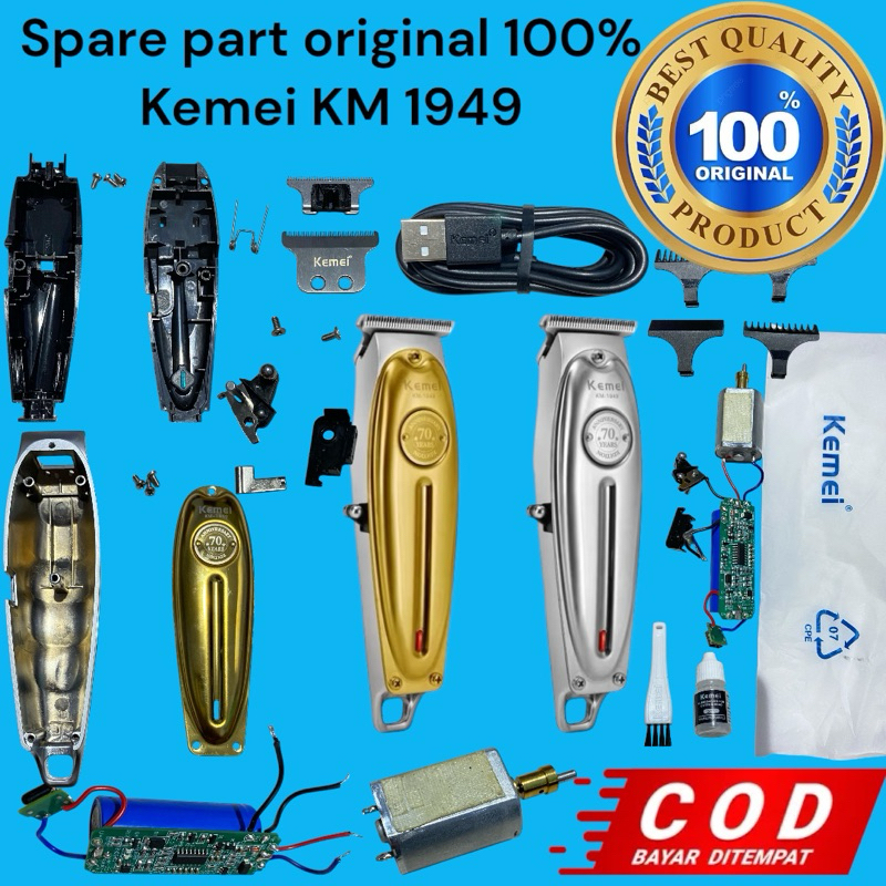 Spare part Kemei KM 1949 Original 100%