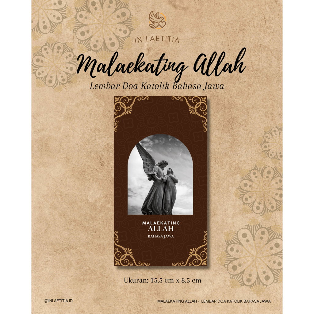 In Laetitia - Malaekating Allah | Doa Malaikat Tuhan/Angelus | Lembar Doa Katolik Bahasa Jawa | Kert