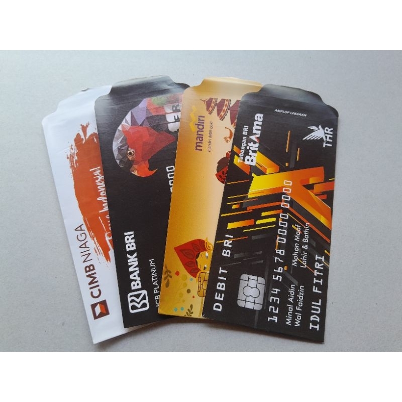 

50pcs /lembar amplop ampau gambar kartu ATE M ukuran besar(uang tidak di lipat)